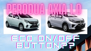 Perodua Axia Eco OnOff [upl. by Nwahsyt460]