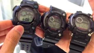 GSHOCK FROGMAN GWF1000 amp GWFD1000  FIRST LOOK amp COMPARISON [upl. by Oramlub]