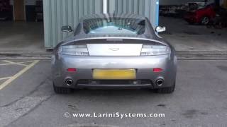 Larini Spec Aston Martin V8 Vantage  Static Exhaust [upl. by Royal739]