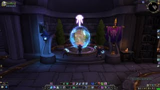 WoW Stormwind Portal to Dalaran Northrend New Location Patch 815 [upl. by Nebuer]