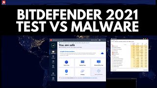 Bitdefender 2021 Review Test vs Malware [upl. by Zerk180]