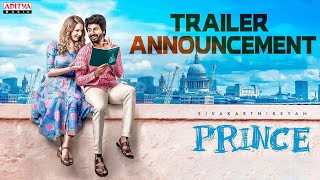 Prince Trailer Announcement  Sivakarthikeyan  Maria  Anudeep KV  Thaman S [upl. by Binnings]