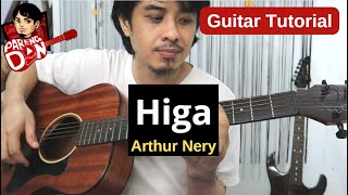 Arthur Nery HIGA guitar tutorial [upl. by Kemble867]