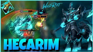 Hecarim Wild Rift  New Champion Hecarim Skill explain amp Gameplay🔥🔥  How to Play Hecarim wild Rift [upl. by Eimam332]