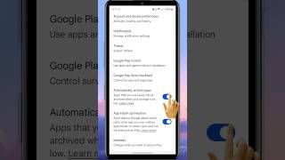 How do I turn on app archiving in Google Play Store  App Archive Kaise karen [upl. by Aleafar]