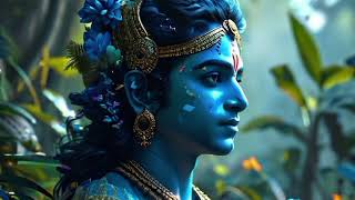 Divine Krishna Flute Music For Positive Energy  Krishna Basuri Dhun [upl. by Rabma]