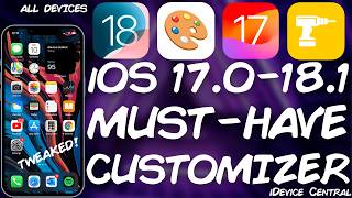 iOS 170  181 JAILBREAK News All Devices New Tweaking  Customization Tool Available [upl. by Kcirrem734]