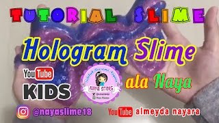 Wow Dari Hologram Slime bisa jadi Galaxy Slime loh [upl. by Dibbell50]