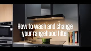 Westinghouse rangehoods  How to change and clean filters [upl. by Eikcaj11]