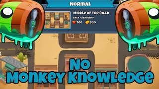 Bloonarius Tutorial  No Monkey Knowledge  Middle of the Road  BTD6 [upl. by Sidnal466]