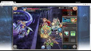 Kamihime PROJECT R  Ragnarok Tiamat Wind Team Solo No Elixir [upl. by Brittani]