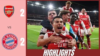 Bayern Munich vs Arsenal 2 2  Football Highlights Today 2024 [upl. by Festus]