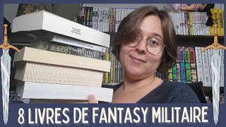 8 livres de fantasy militaire [upl. by Nniw]