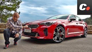 Kia Stinger  Primera prueba  Test  Review en español  cochesnet [upl. by Garrek83]