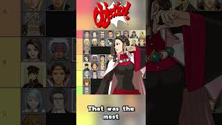 Ranking Ace Attorney Objections Pt4 aceattorney shorts [upl. by Sixela]