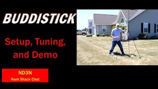 Setup and Demo of the BuddiStick Antenna [upl. by Frederik]