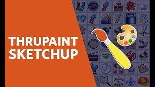 MAPEAMENTO AVANÃ‡ADO COM THRUPAINT  DESAFIO SKETCHUP 01 DE 30 [upl. by Fantasia]