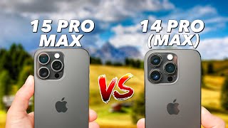 iPhone 15 Pro Max vs 14 Pro Max Camera amp Video Quality Comparison [upl. by Atilehs]