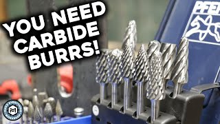 The Amazing Carbide Burr  Metal Working Tools You Need [upl. by Nikaniki]