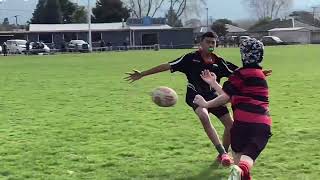 220624 HBHSU14Red vs Ngaruawahia high schools [upl. by Suolekcin]