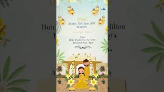 EInvitation  Save The Date  Wedding Invitation [upl. by Farland]