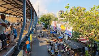 Inside Borivali Railway Station  mumbai youtube viral trending mumbailocaltrain india [upl. by Rocher]