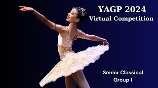 YAGP Virtual SemiFinal 2024  Senior Classical Group 1 [upl. by Bonneau929]