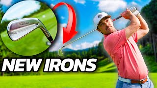 We Tested the New 2023 Titleist TSeries Irons  Full Fitting [upl. by Doro]