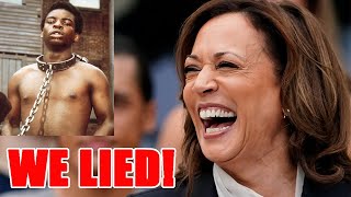 Kamala ADMITS to MASSIVE SCAM to get Black Men to vote for her [upl. by Markson]