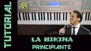 COMO TOCAR LA BIKINA PIANO TUTORIAL JAIME PONCE [upl. by Annasus979]