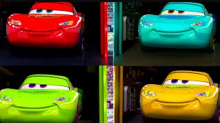 Lightning McQueen cars in Tiles hop EDM Rush [upl. by Furr]