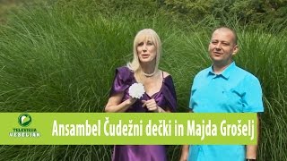 Ansambel Čudežni dečki in Majda Grošelj  Beli cvet Uradna verzija Official video [upl. by Eeram]