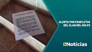 Alerta por panfletos del Clan del Golfo  Teleantioquia Noticias [upl. by Wei]