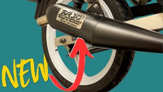 Honda Wave NEW Exhaust 143cc [upl. by Frodina]