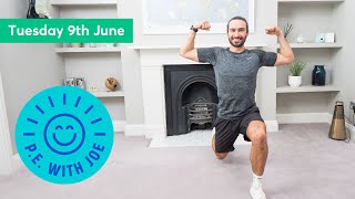 PE With Joe  Tuesday 9th June [upl. by Shelah40]