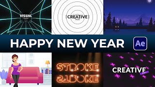 Happy New Year  Free After Effects Templates From SonduckFilm [upl. by Remat]