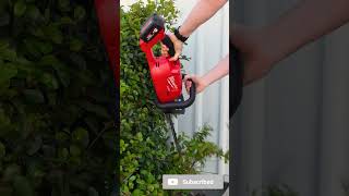 Get fast clean cuts with these Milwaukee M18 FUEL 24quot Brushless Cordless Dual Blade Hedge Trimmer 🍃 [upl. by Adnahsal]