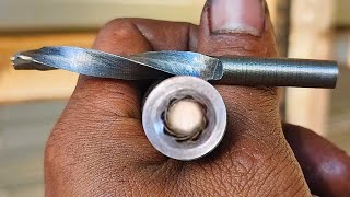 How to Make the barrel rifling groove using the broaching techniqueCreative idea [upl. by Artemis756]