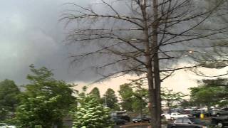 West Springfield Tornado From Central Chevrolet [upl. by Ahsayn]