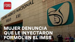 Caso de Nora Medrano Le inyectaron formol en el IMSS  En Una Hora [upl. by Alexandra]