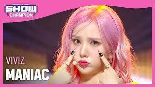 비비지VIVIZ  MANIAC l Show Champion l EP500 l 231115 [upl. by Incrocci]