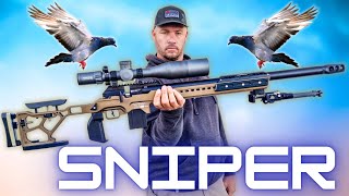 AIRGUN SNIPING WITH PRECISON I LONG RANGE AIRGUN HUNTING I FX DRS HUNTING WITH SLUGS [upl. by Ainad]