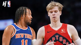 New York Knicks vs Toronto Raptors  Full Game Highlights  March 27 2024  202324 Season [upl. by Landau]