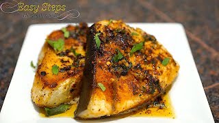 How to Cook Wild Caught Swordfish Steaks  Pan Fry Swordfish Steaks [upl. by Hasina356]