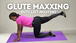 10Minute Natural Brazilian Butt Lift Workout at Home  No Equipment Needed [upl. by Abbotsun]