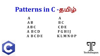 11  Pattern Using C Program [upl. by Lawley]