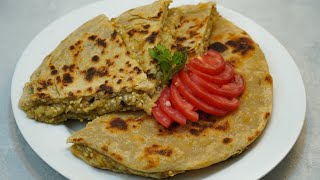 Eggplant Gozleme  Easy amp Delicious Turkish Recipe [upl. by Bara383]