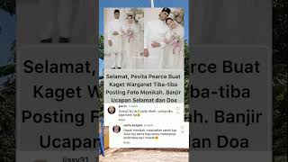 Pevita pearce buat kaget warganet pevitapearce menikah warganet shorts fyp [upl. by Hamil460]