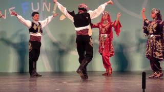 Hacettepe University Children Folk Dance GroupTurkey folkdanceBrave warrior dance [upl. by Asyla]