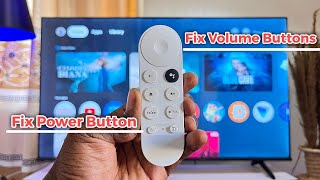 How to Fix Volume amp Power Button on Chromecast with Google TV Remote Not Working [upl. by Onihc]